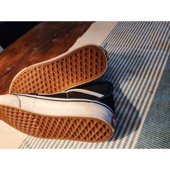 Vans Sk8-Hi Mens 5 Womens 6.5 Black White - Picture 4 of 7